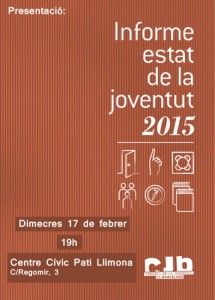 cartell informe joventut