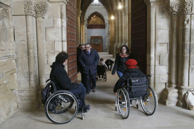 El premi reconeix les polítiques d'accessibilitat de la Paeria accessibilitat a Lleida