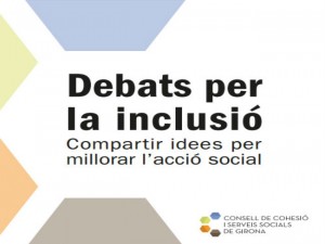 cartell debats per la inclusio