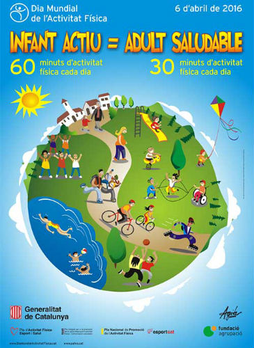 cartell dia mundial activitat fisica