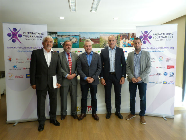 presentació torneig futbol 7 a Salou