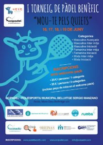 Cartell torneig pàdel cartell torneig pàdel