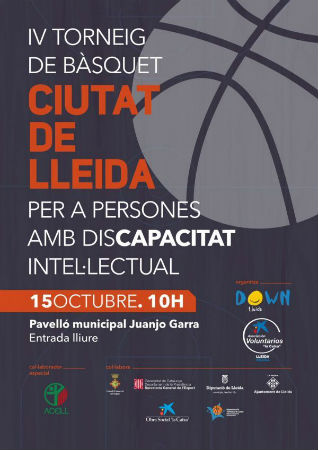 cartell-torneig-basquet-ciutat-lleida-discapacitat-intellectual