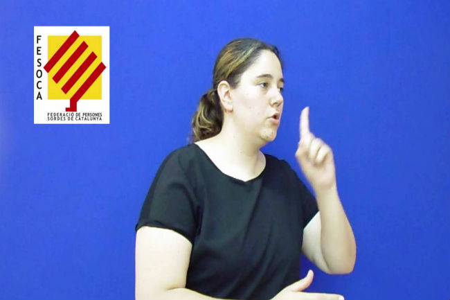 partits polítics oficialització llengua signes catalana