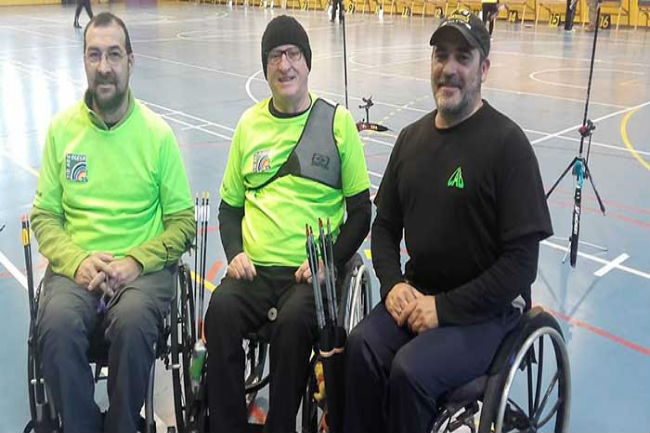 José Luis Amadorr tir amb arc