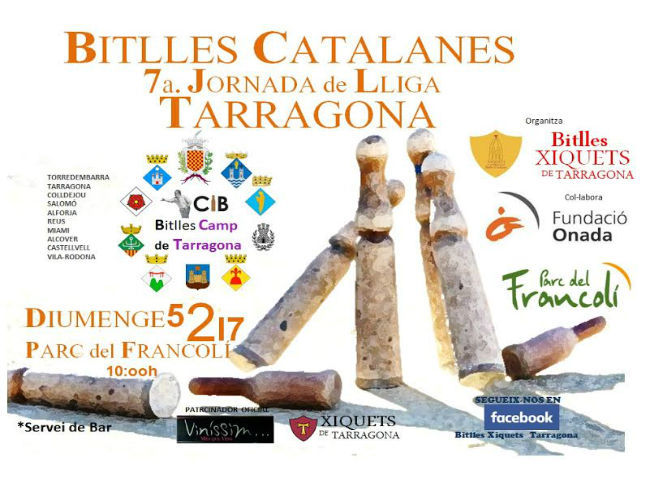 cartell lliga catalana bitlles catalanes parc francolí