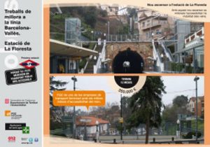 ascensor fgc estació tren la floresta