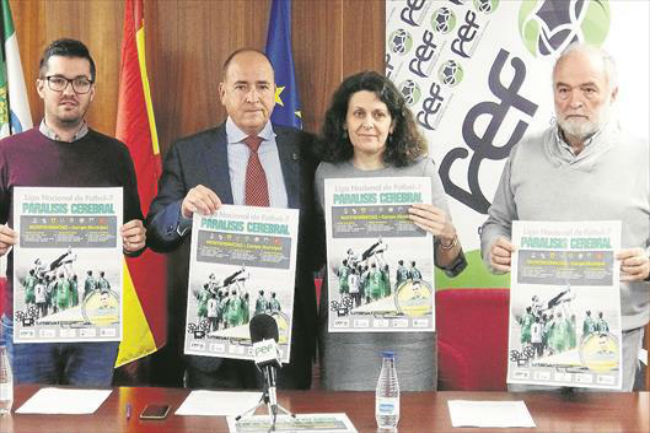 presentació lliga nacional futbol 7 paràlisi cerebral