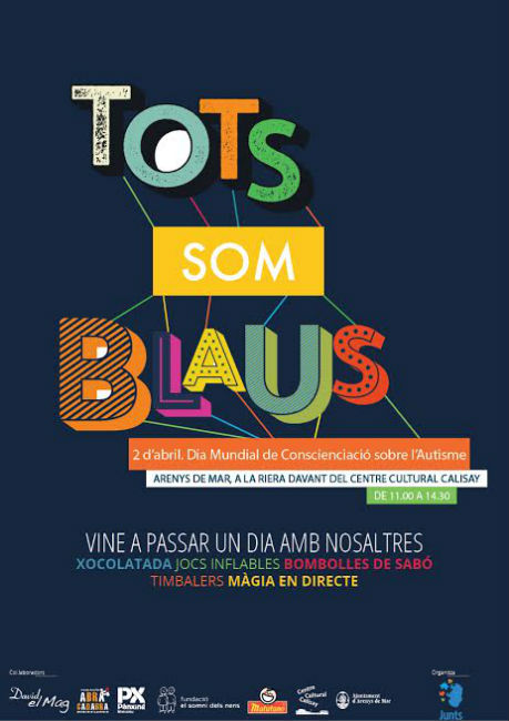 tots som blaus dia mundial autisme junts