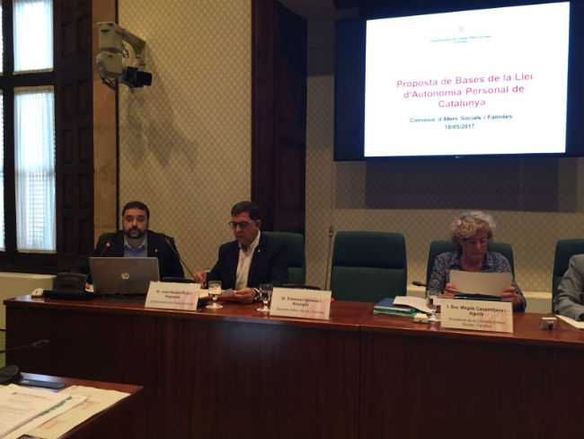 presentació bases futura llei autonomia personal
