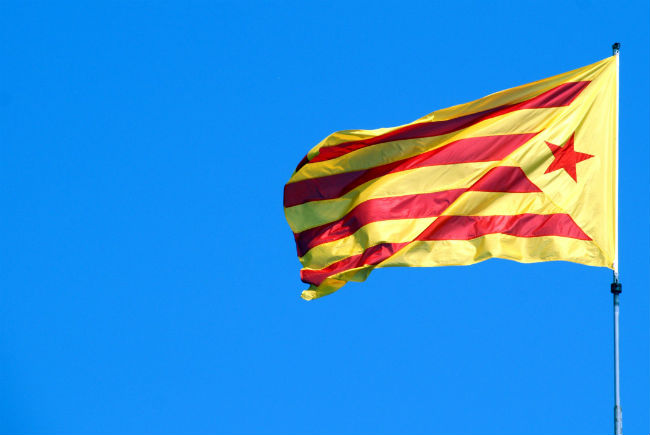bandera estelada república catalana