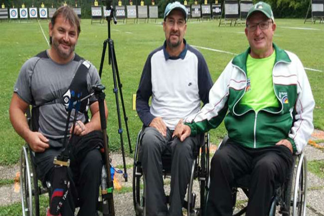 tres medalles tir arc adaptat campionat lleida