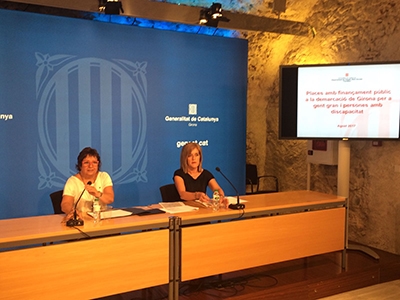 increment places finançament públic persones discapacitat demarcació girona