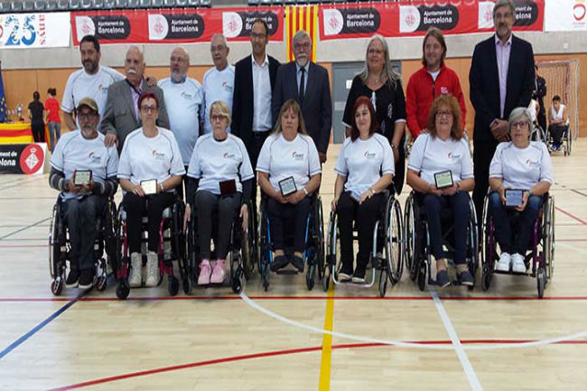 homenatge bàsquet cadira rodes barcelona'92