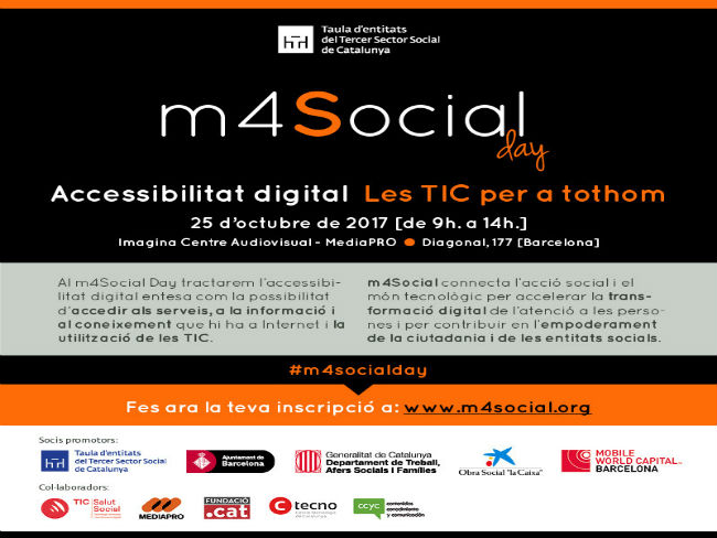 cartell jornada accessibilitat digital tic