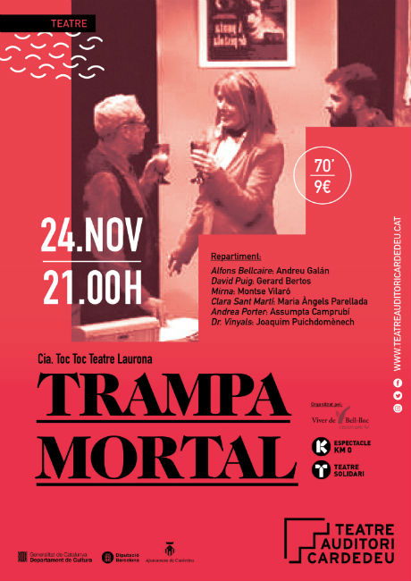 teatre solidari grup viver vell lloc trampa mortal