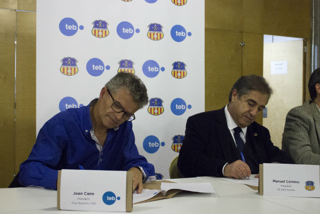 unió esportiva sant andreu special teb secció futbolistes discapacitat intel·lectual