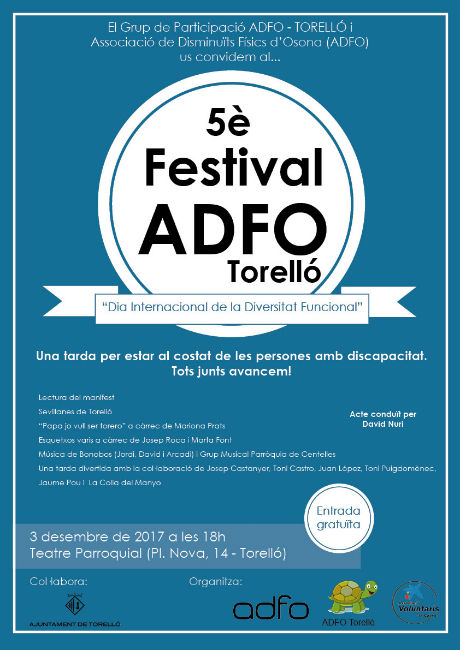 festival adfo torelló dia persones discapacitat