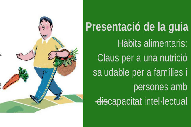 guia nutrició saludable discapacitat intel·lectual dincat