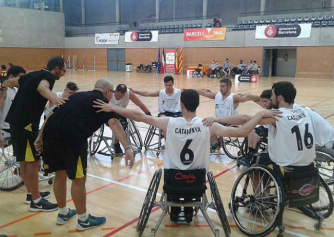 La concentració tindrà lloc del 4 al 7 de gener a Lleó jugadors catalans concentració bàsquet cadira rodes sub-22