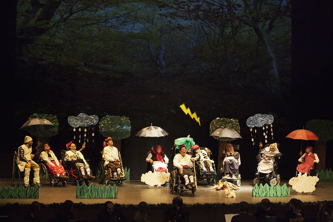 versió els pastorets prodis paràlisi cerebral
