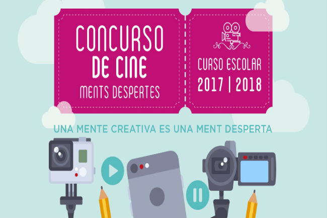 Cartell del concurs Ments Despertes Concurs cinema ments despertes malaltia mental
