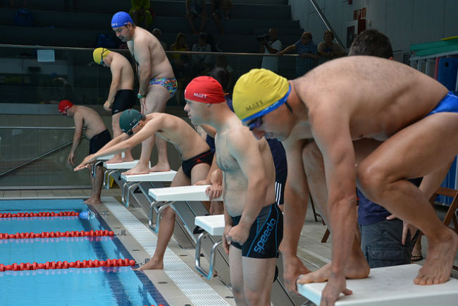Prat de Llobregat campionat natació piscina descoberta