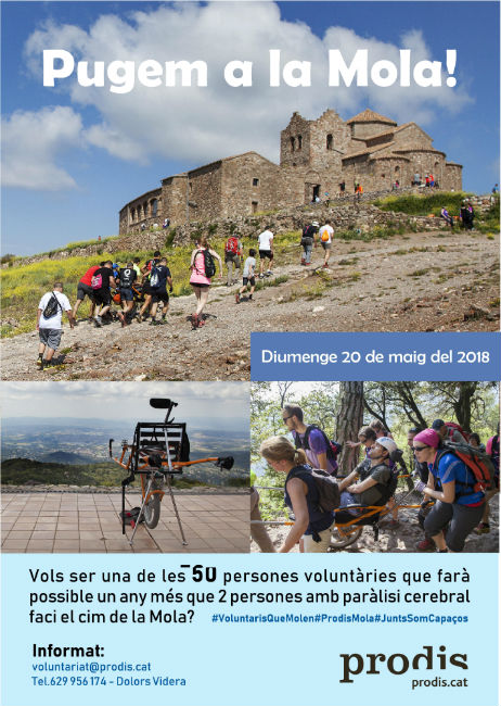 cartell pujada prodis la mola