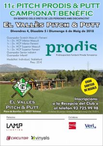 cartell torneig pitch putt vallès golf