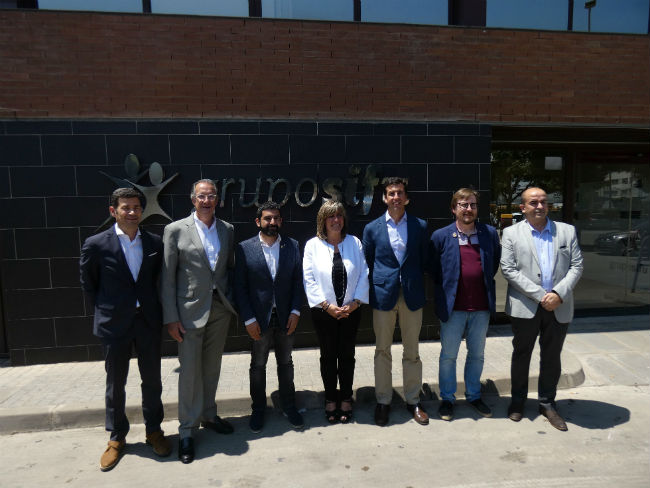 Visita a Grupo SIFU Nuria Marin Chakir El Homrani