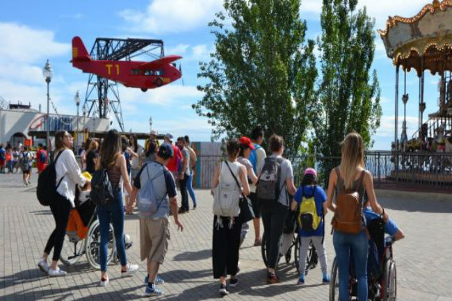 Les mesures es van anunciar a la festa "Estiu sense barreres" parc tibidabo mesures accessibilitat festa estiu sense barreres
