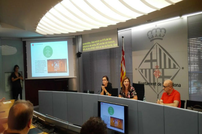 ajuntament barcelona primer diagnòstic accessibilitat transport públic