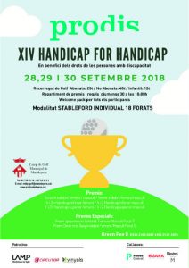 golf solidari matadepera benefici prodis