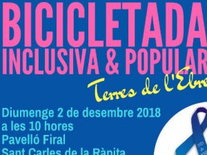 bicicletada inclusiva popular terres ebre drets tothom