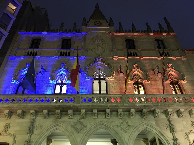 terrassa blau taronja dia mundial paràlisi cerebral