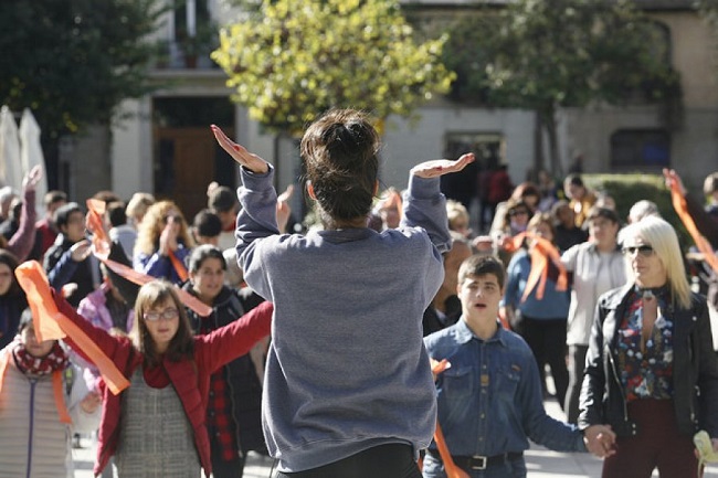 Una imatge de l'edició anterior de la Festa de les Capacitats valls setmana capacitats normalitzar persones discapacitat