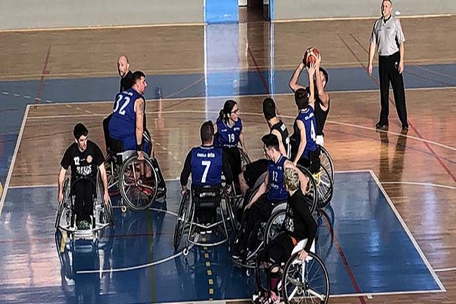 victòria cb costa daurada líder solitari lliga catalana bàsquet cadira rodes nivell 2