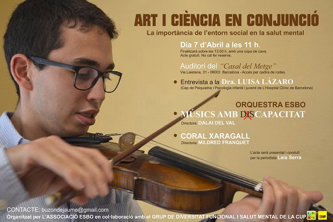 jornada art ciència conjunció salut mental