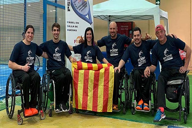 debut selecció catalana pàdel cadira rodes