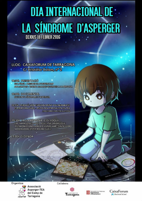 Jornada a Tarragona per celebrar el Dia Internacional de la Síndrome d’Asperger