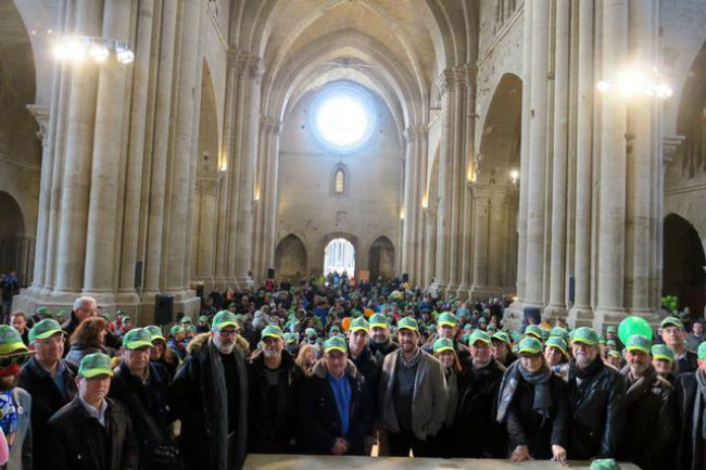 La campanya Posa’t la Gorra aplega 6.000 persones a la Seu Vella de Lleida
