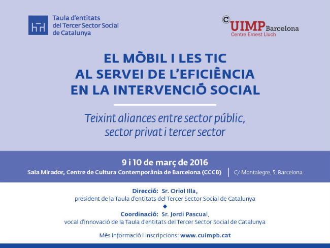 Curs ‘El mòbil i les TIC al servei de l’eficiència en la intervenció social’