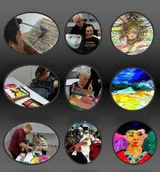 ‘Trazos llenos de valor’, exposició de pintura adaptada de l’Associació No somos invisibles