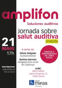 cartell jornada amplifon salut auditiva