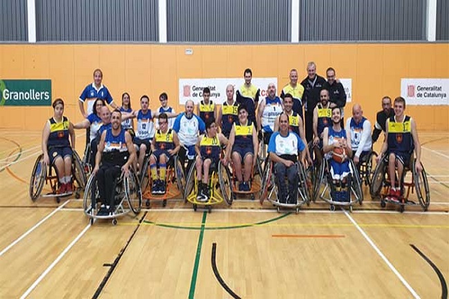 setena jornada lliga catalana basquet cadira rodes