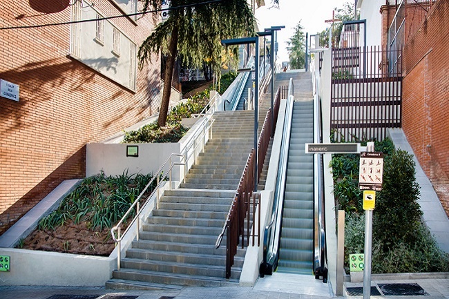 escales mecaniques la teixonera millora accessibilitat