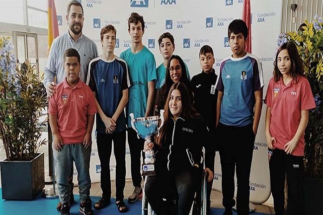 esportistes fcedf campionat axa promeses paralímpiques natació