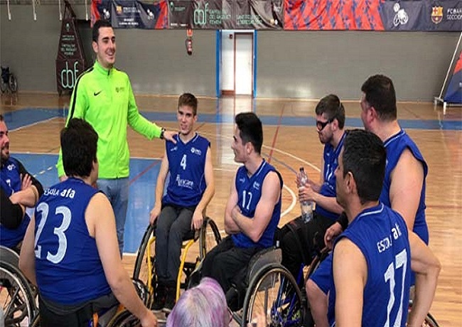 unes afa intractable lliga catalana basquet cadira rodes