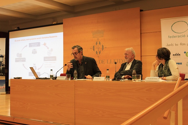 lleida presentació llibre blanc persones discapacitat centres especials treball