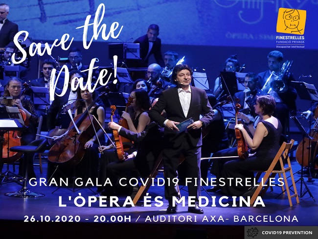 La Fundació Finestrelles farà una gala benèfica contra la Covid-19 en format presencial i streaming